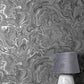 Purchase FD43057 Brewster Wallpaper, Suave Charcoal Marble - Medley1