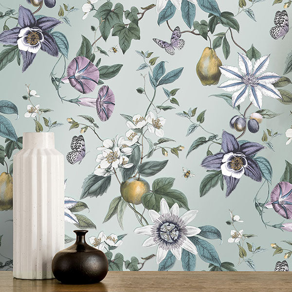 Purchase FD43061 Brewster Wallpaper, Sierra Sage Floral - Medley12