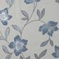 Purchase FD43067 Brewster Wallpaper, Larson Blue Floral - Medley