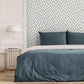 Purchase FD43071 Brewster Wallpaper, Meander Light Grey Geo - Medley12
