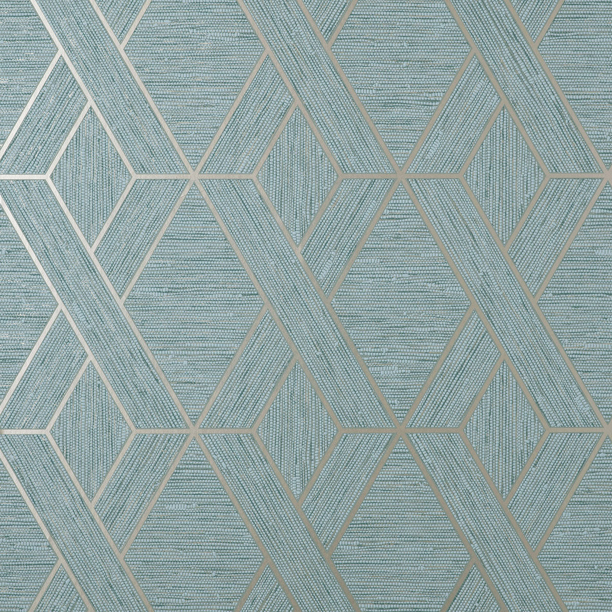Purchase FD43154 Brewster Wallpaper, Malcolm Teal Geo - Medley