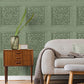 Purchase FD43276 Brewster Wallpaper, Albie Moss Carved Panel - Medley12