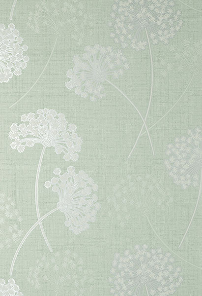 Purchase FD43282 Brewster Wallpaper, Grace Green Floral - Medley