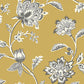 Purchase FD43450 Brewster Wallpaper, Juliette Mustard Jacobean - Medley