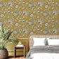 Purchase FD43450 Brewster Wallpaper, Juliette Mustard Jacobean - Medley1