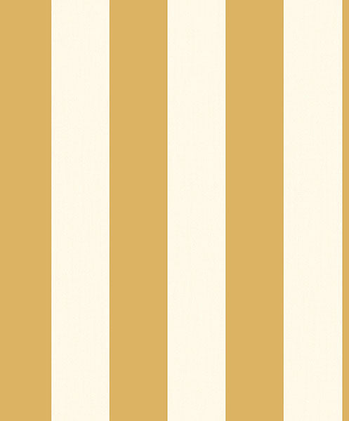 Purchase FD43455 Brewster Wallpaper, Tavish Mustard Stripe - Medley