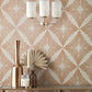 Purchase FD43748 Brewster Wallpaper, Denver Rust Starburst - Medley1
