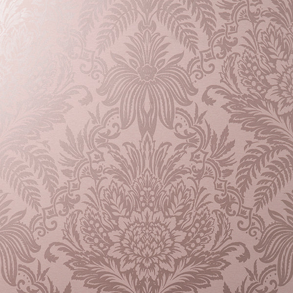 Purchase FD43775 Brewster Wallpaper, Signature Rose Damask - Medley