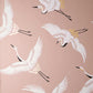 Purchase FD43792 Brewster Wallpaper, Cosette Blush Cranes - Medley