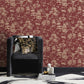 Purchase FD43798 Brewster Wallpaper, Nikolai Ruby Chinoiserie - Medley1