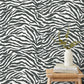 Purchase FD43801 Brewster Wallpaper, Shoshana Black Modern Zebra - Medley1