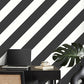 Purchase FD43804 Brewster Wallpaper, Zander Black Modern Diagonal - Medley1