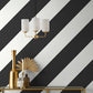 Purchase FD43804 Brewster Wallpaper, Zander Black Modern Diagonal - Medley12