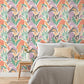 Purchase FD43807 Brewster Wallpaper, Marisol Pastel Artistic Leaf - Medley1