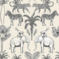 Purchase FD43817 Brewster Wallpaper, Nauman Eggshell Safari Walk - Medley