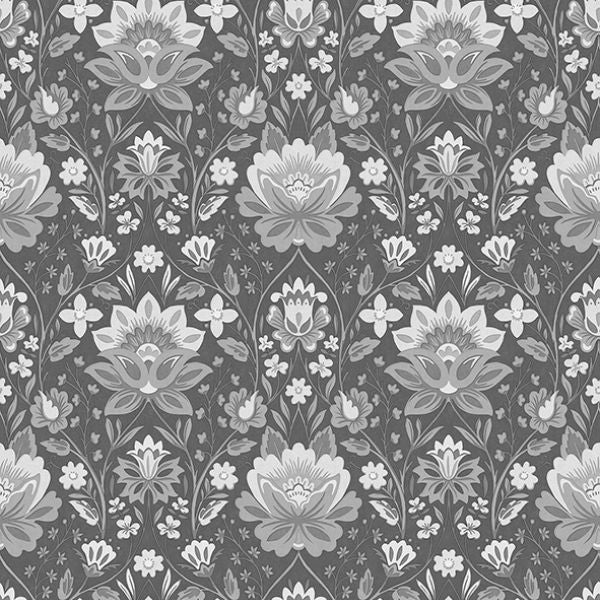 Purchase FD43823 Brewster Wallpaper, Issey Red Floral - Medley