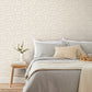 Purchase FD43824 Brewster Wallpaper, Rabanne Neutral Ditsy Leaves - Medley1