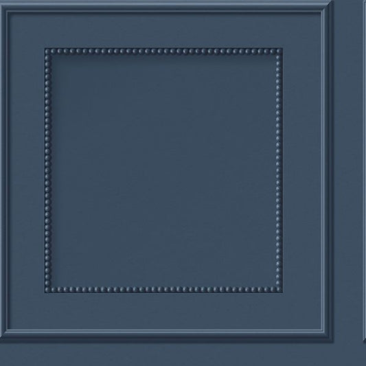 Purchase FD43829 Brewster Wallpaper, Cezanne Dark Blue Beaded Panel - Medley