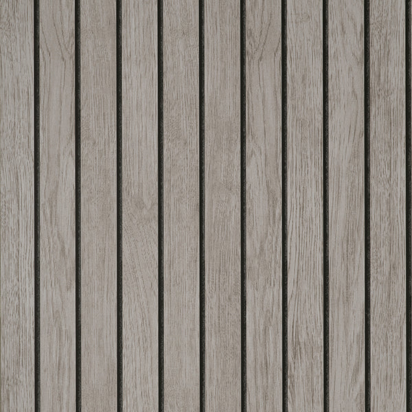 Purchase FD43831 Brewster Wallpaper, Manolo Grey Wooden Slat - Medley