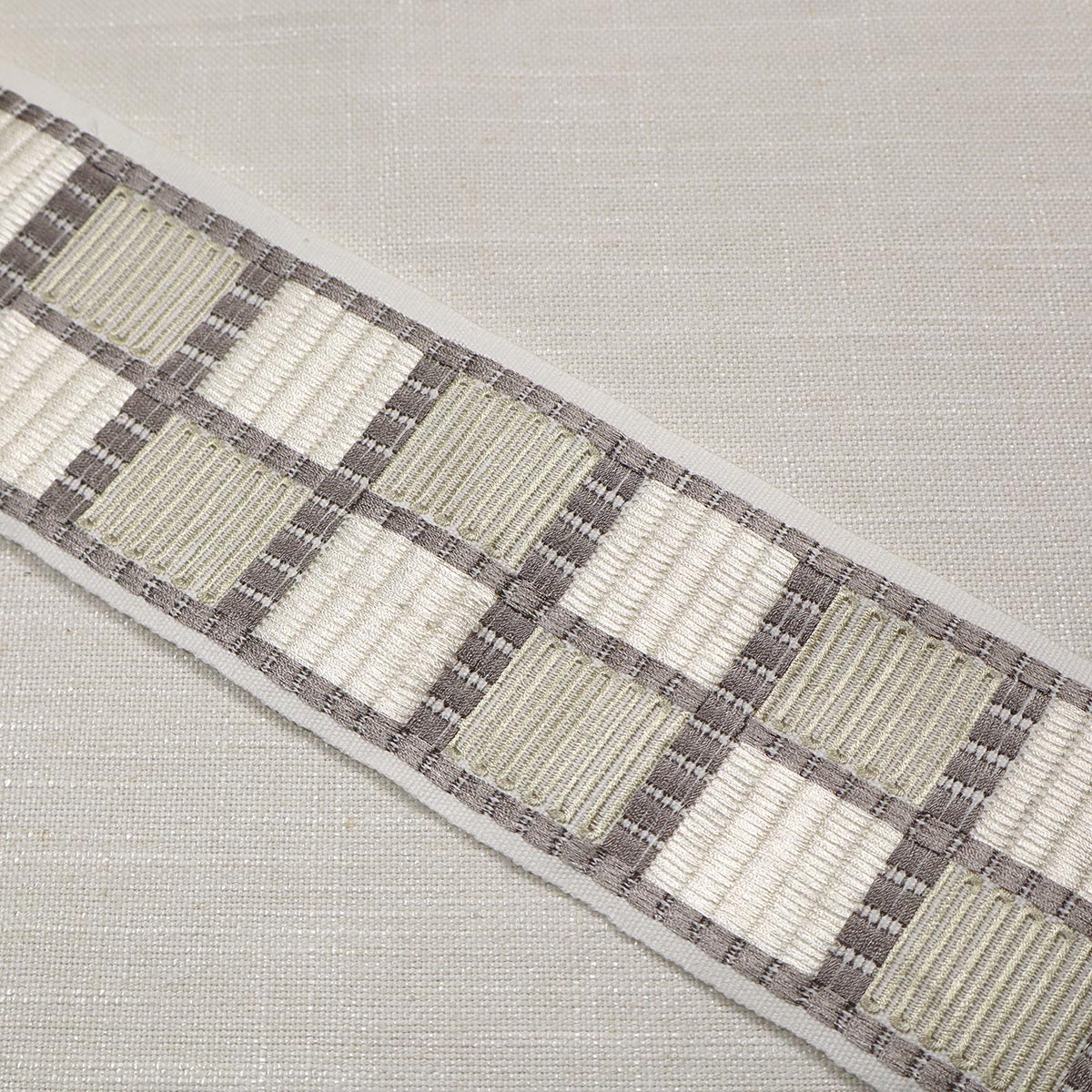Purchase Mag Fabric Item# 11472 pattern name Fenci Emb Tape Nickel