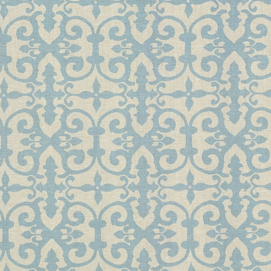 Search FERN001 Ferne Park Blue by Schumacher Fabric