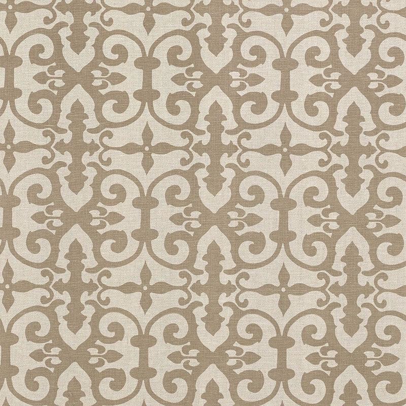 Find FERN002 Ferne Park Brown by Schumacher Fabric