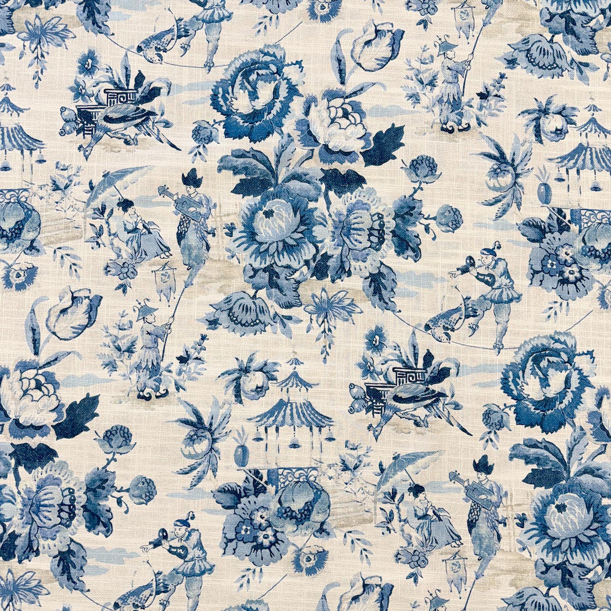 Purchase Mag Fabric Product 12225 pattern name Festival Bluechina