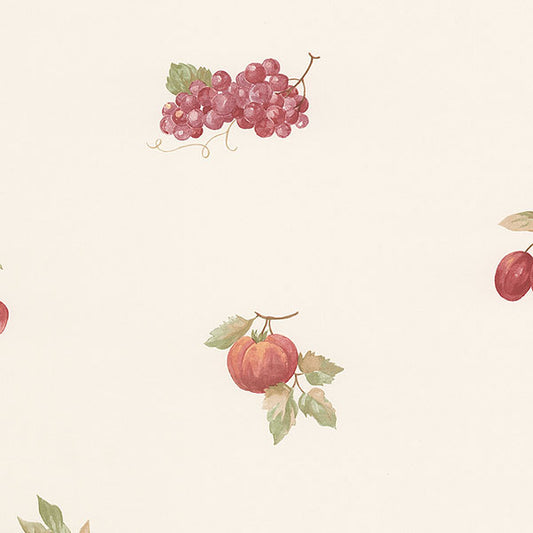 Purchase Fk26907 | Fresh Kitchens 5, Multi Color Fruit - Norwall Wallpaper