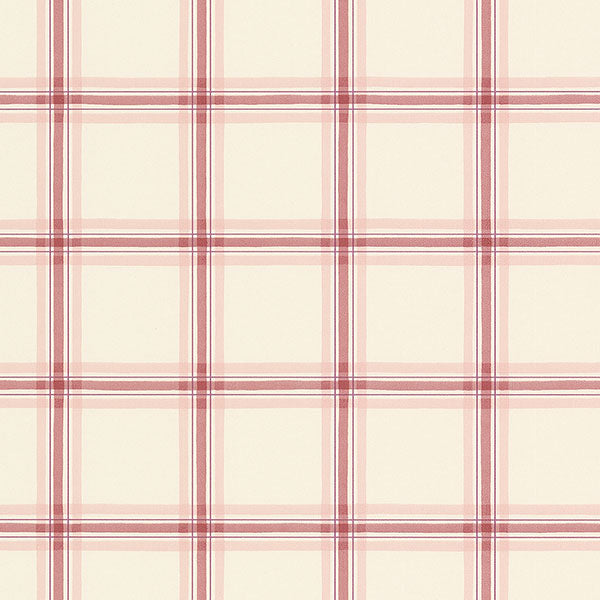 Purchase Fk26910 | Fresh Kitchens 5, Red Plaid - Norwall Wallpaper