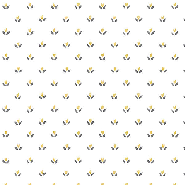 Purchase Fk34403 | Fresh Kitchens 5, Yellow Floral - Norwall Wallpaper