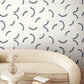 Purchase Fm1023 | Formations, Lunula Navy - York Wallpaper