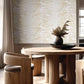 Purchase Fm1041 | Formations, Leaf Column Taupe - York Wallpaper