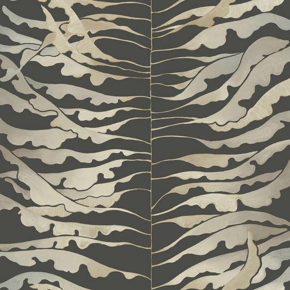 Purchase Fm1042 | Formations, Leaf Column Black - York Wallpaper