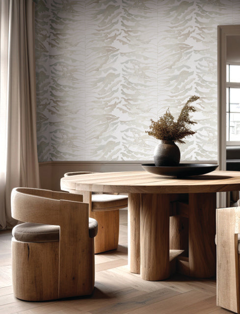 Purchase Fm1044 | Formations, Leaf Column Neutral - York Wallpaper