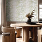 Purchase Fm1045 | Formations, Leaf Column Green - York Wallpaper