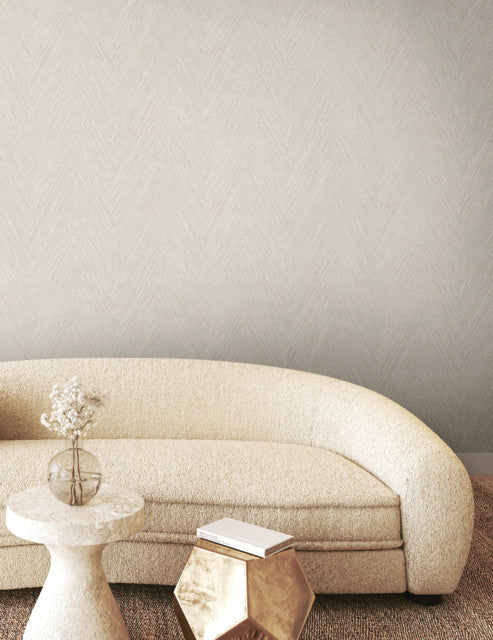 Purchase Fm1052 | Formations, Thatched Chevron Light Neutral - York Wallpaper