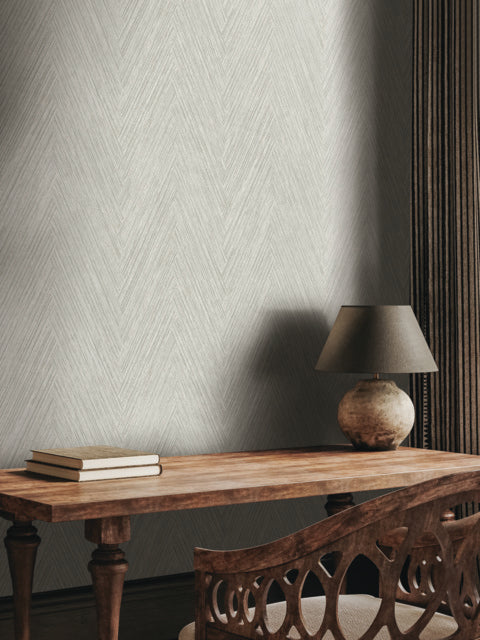 Purchase Fm1055 | Formations, Thatched Chevron Dove - York Wallpaper