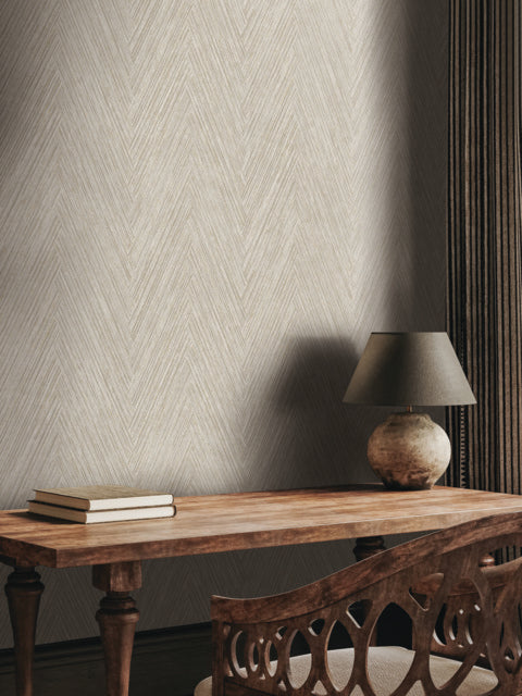 Purchase Fm1056 | Formations, Thatched Chevron Linen - York Wallpaper