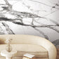 Purchase Fm1109M | Formations, Imperial Marble Black & White Wall Mural - York Wallpaper