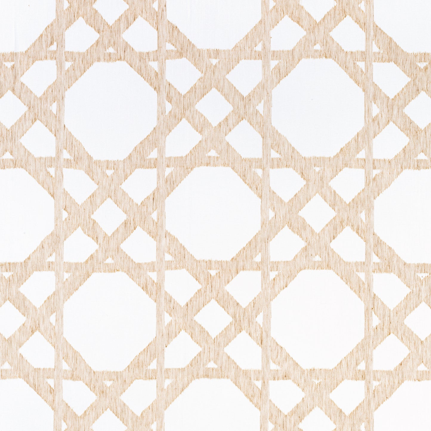 Purchase Thibaut Fabric SKU FWW7133 pattern name Cyrus Cane Sheer color Sand