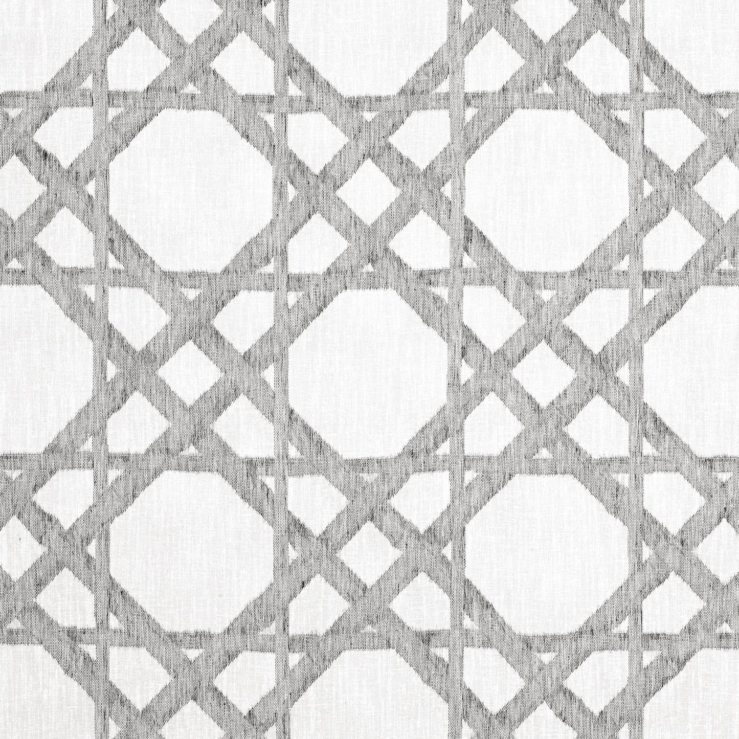 Purchase Thibaut Fabric Item FWW7135 pattern name Cyrus Cane Sheer color Smoke