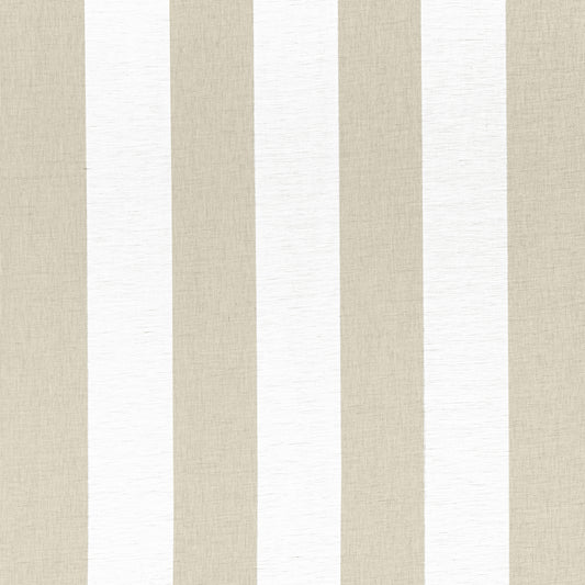 Purchase Thibaut Fabric Pattern number FWW8218 pattern name Newport Stripe color Jute and White
