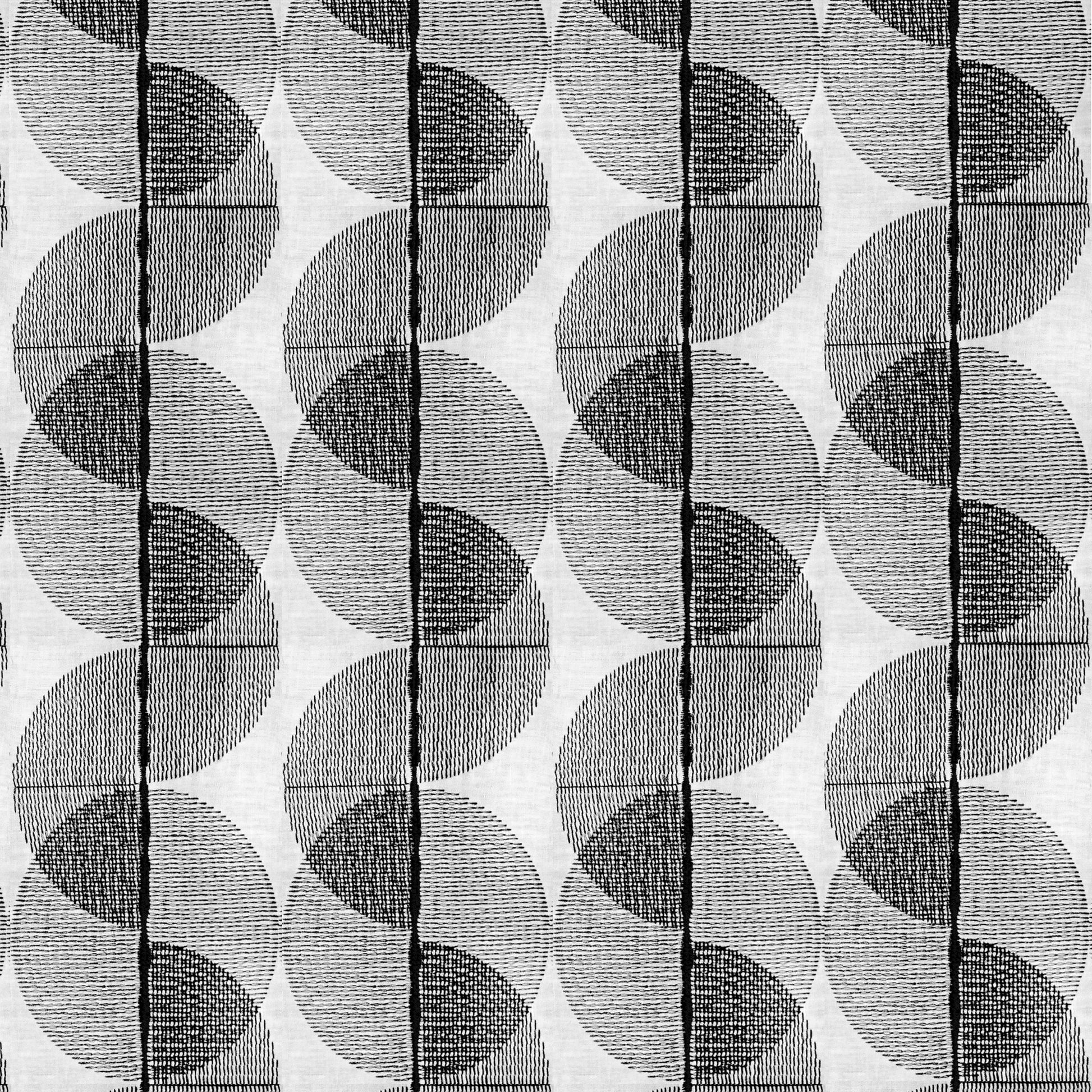 Purchase Thibaut Fabric Pattern number FWW8255 pattern name Cyclone Embroidery color Onyx