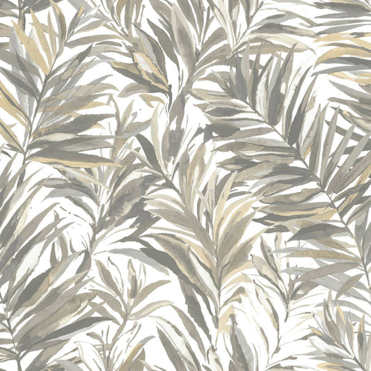 Purchase Gn2543 | Woodnote, Swaying Palms Neutral - York Wallpaper