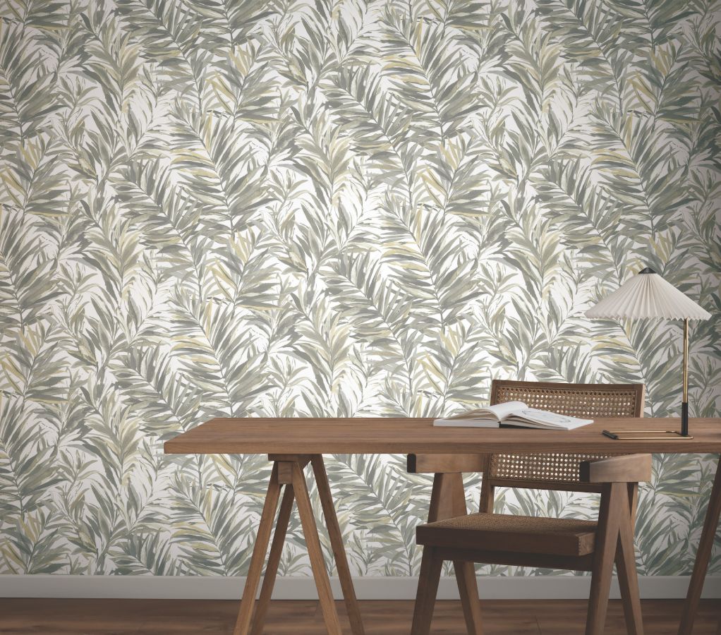 Purchase Gn2543 | Woodnote, Swaying Palms Neutral - York Wallpaper