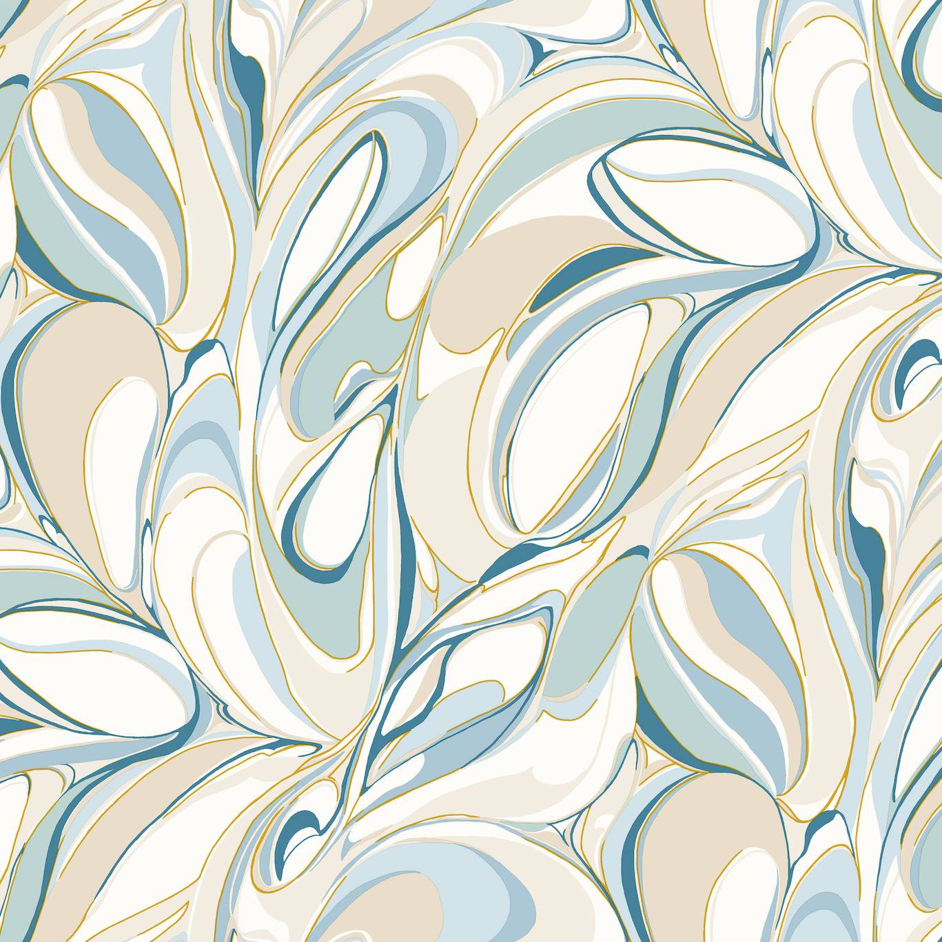 Purchase Gn2562 | Woodnote, Achate Blue - York Wallpaper