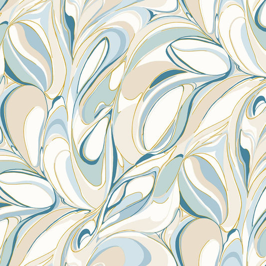 Purchase Gn2562 | Woodnote, Achate Blue - York Wallpaper