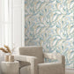 Purchase Gn2562 | Woodnote, Achate Blue - York Wallpaper