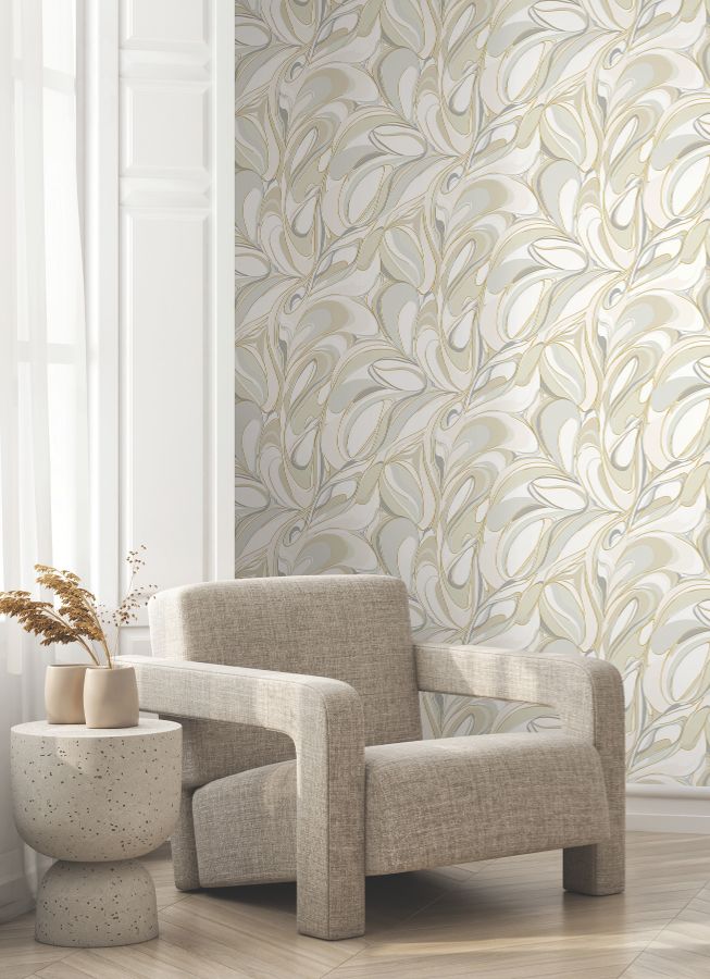 Purchase Gn2563 | Woodnote, Achate Beige & Grey - York Wallpaper