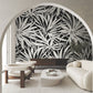 Purchase Gn2576M | Woodnote, Floral Canopy Black Mural - York Wallpaper